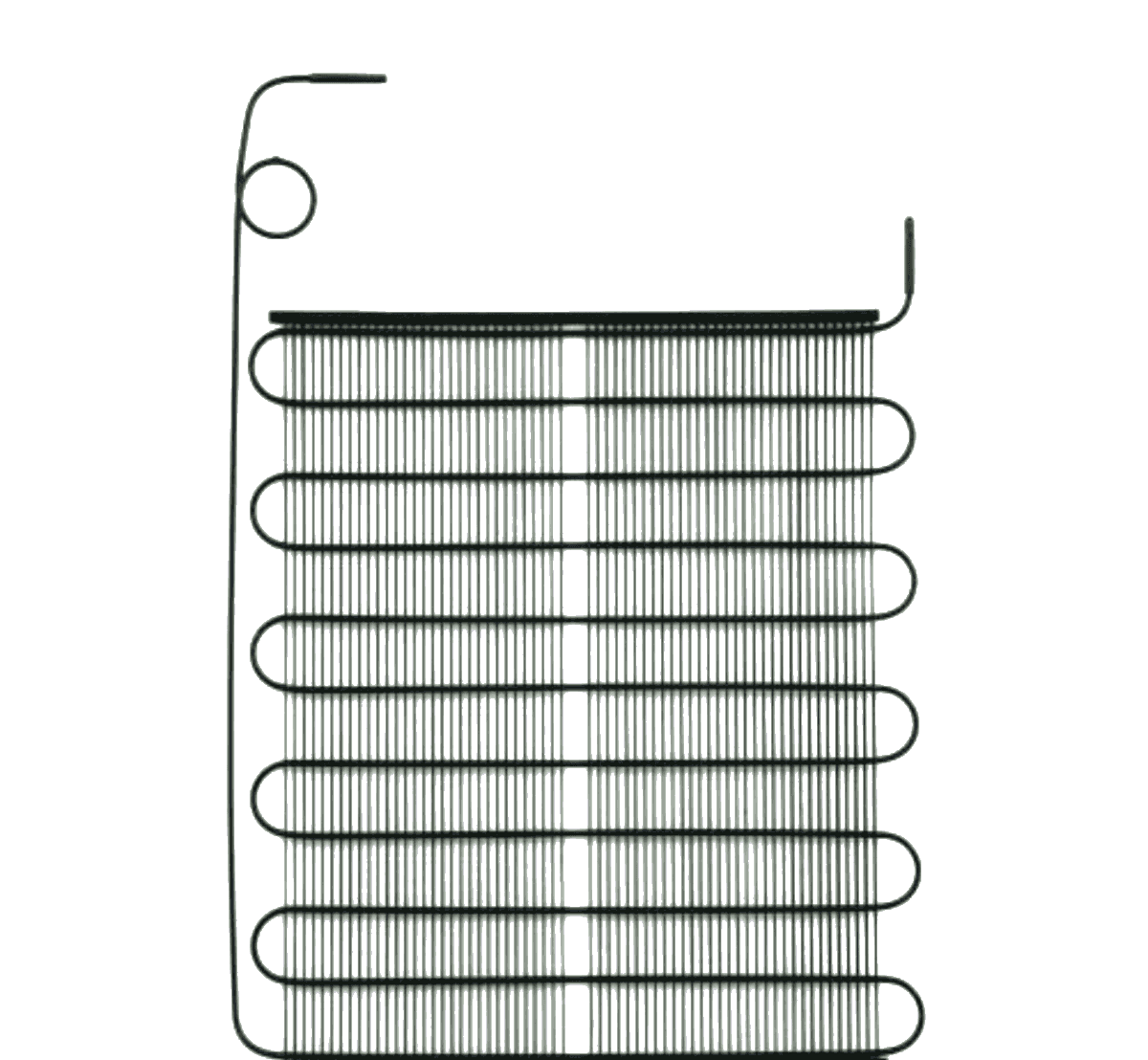 Refrigerator External Condenser Coil Grid