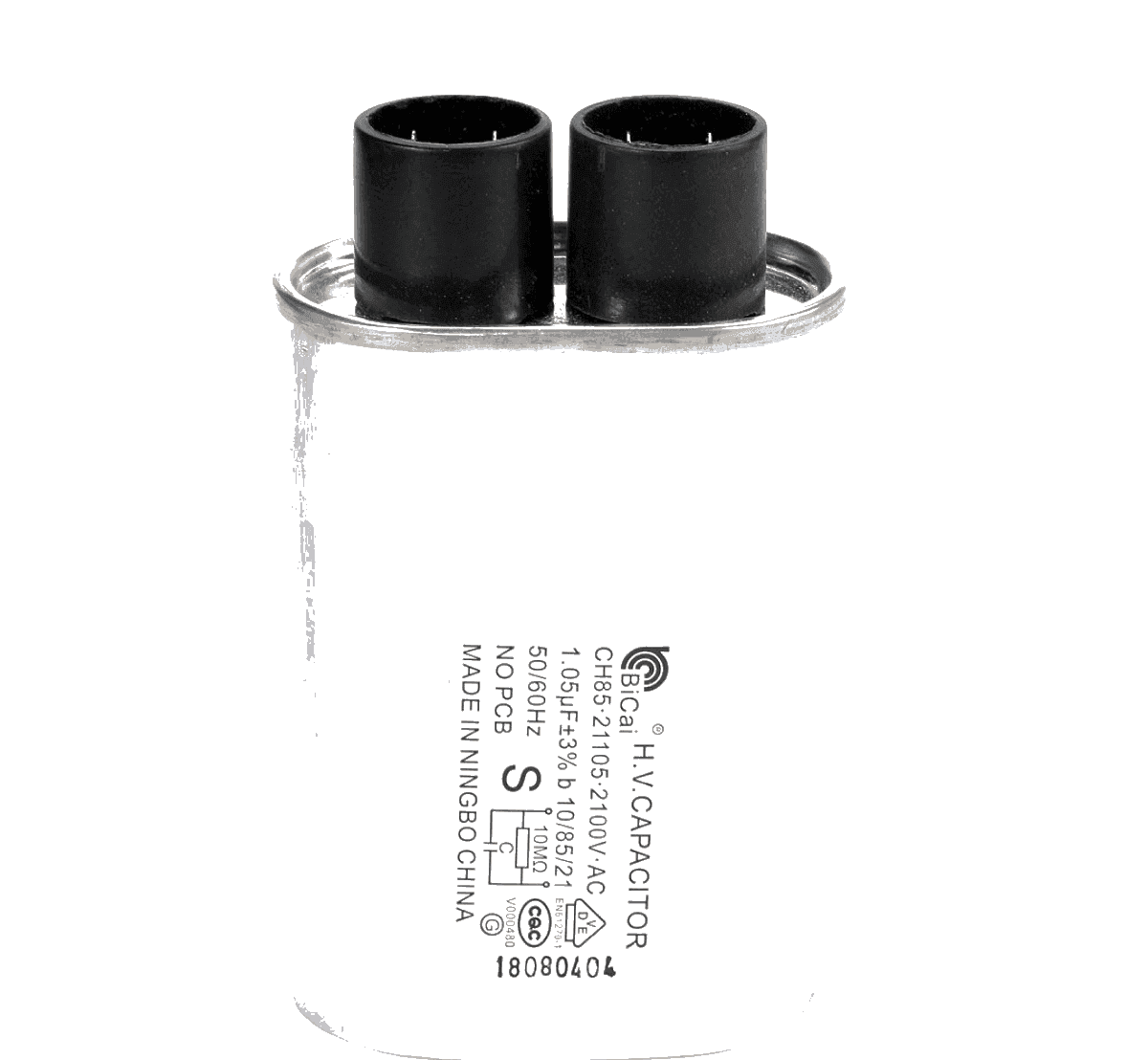 Microwave Oven High Voltage Capacitor (0.91uF - 1.05uF)