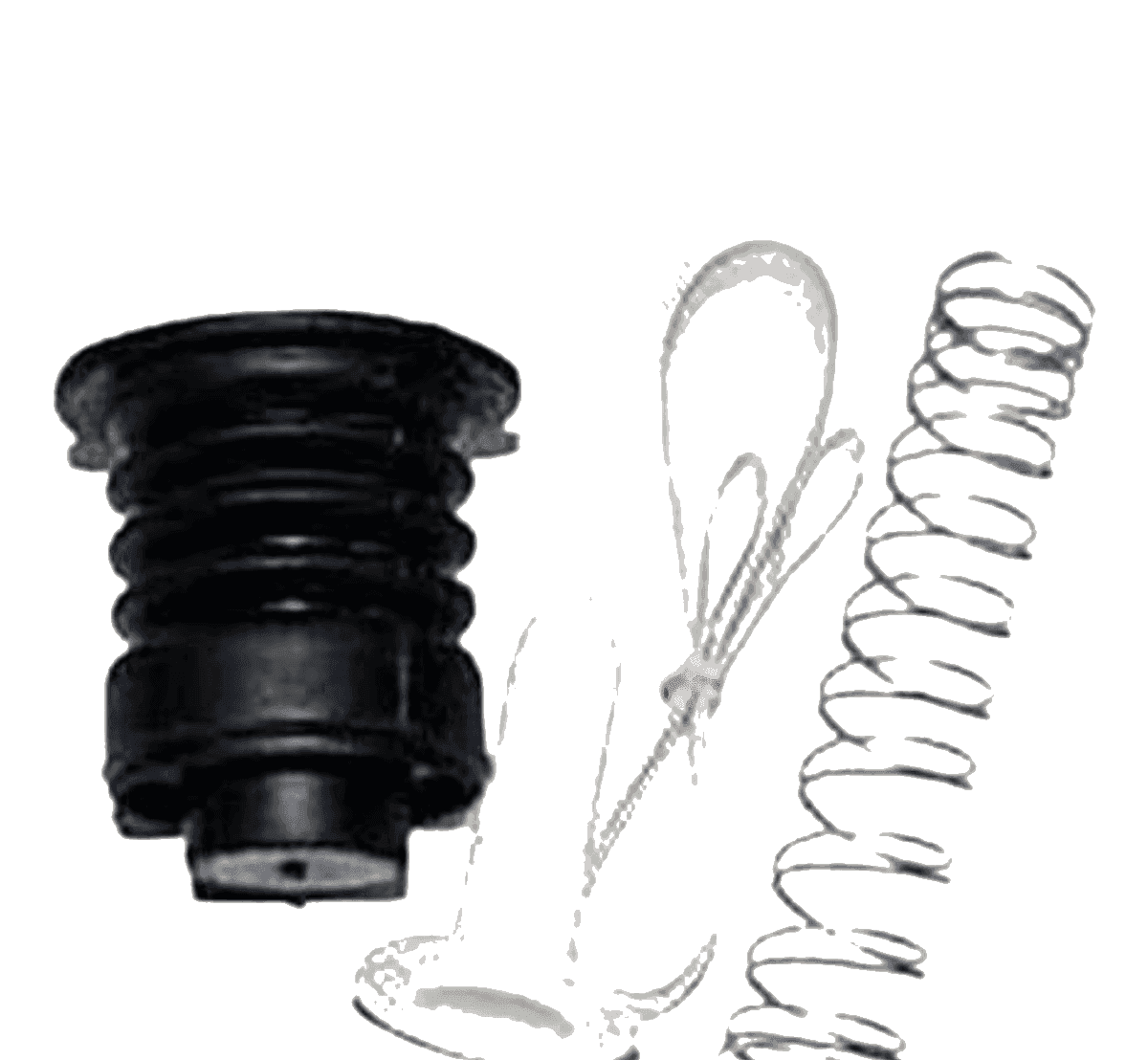 Washing Machine Drain Rubber Valve Rubber & Spring Kit